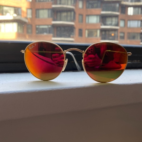 Ray-Ban Accessories - Ray Bans - Red Circle Frame